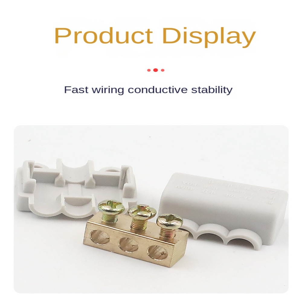 Terminale di cablaggio a forma di T che blocca la scatola di giunzione del cavo elettrico a crimpare rapida ZK-M306 ZK-M406 connettore generale elettrico