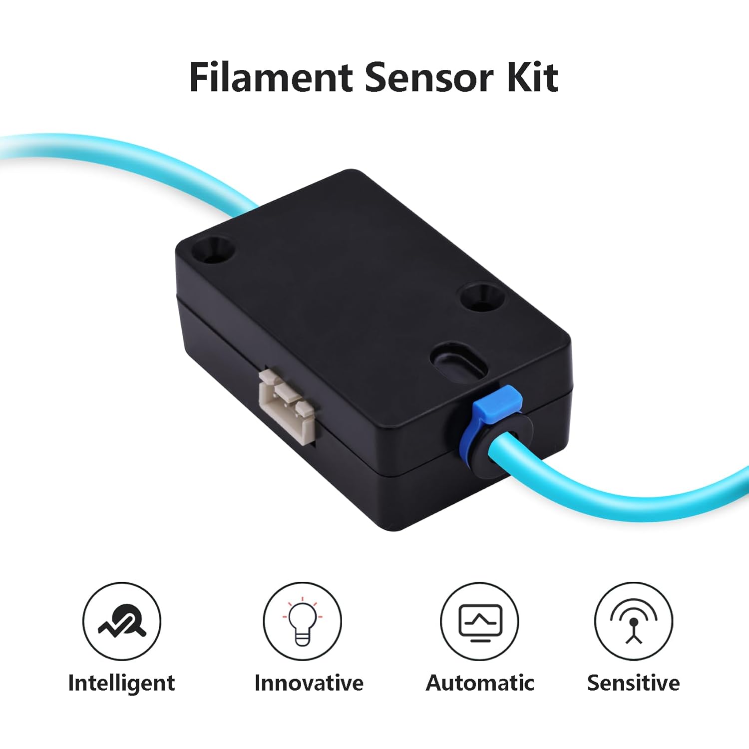 Creality K1C Filament Sensor Kit 3D Printer Filament Run Out Detector Kit for Ender-5 S1/K1/K1 Max/Ender-3 V3/Ender-3 V3 Plus