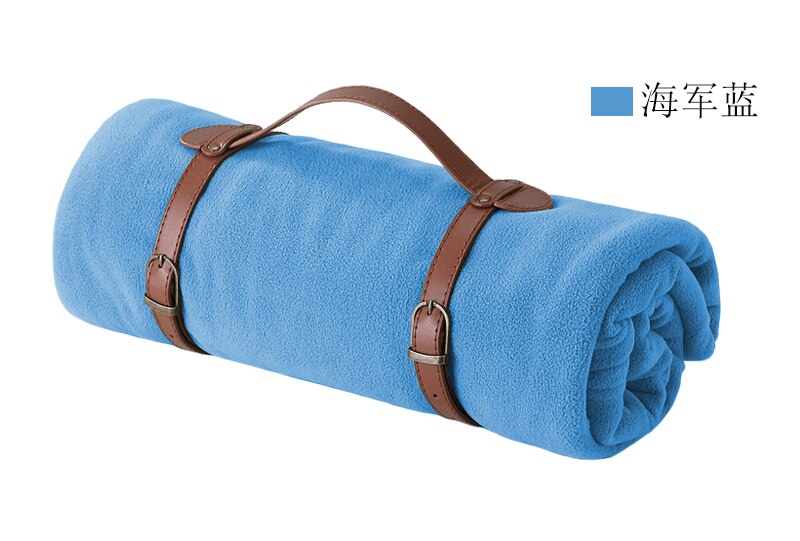 100*150cm Folding Thickened Yoga Warm Blanket Polar Fleece Microfiber Portable Yoga Mat Multifunction Portable Fitness Blanket: 1(no straps)
