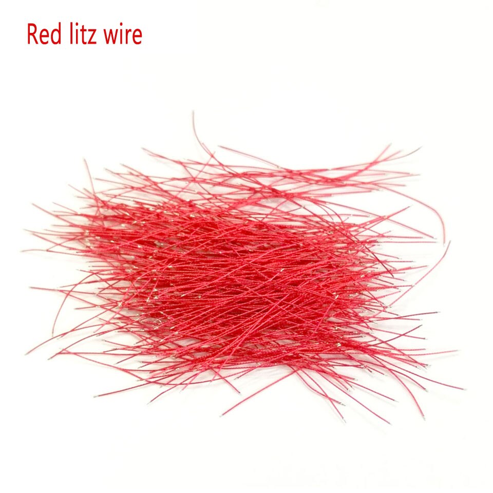 10PCS Pre-tinned Litz Wire Silver Plated Copper Wire Standard 1.25" (32 mm) length In Ear Monitor Driver Wire