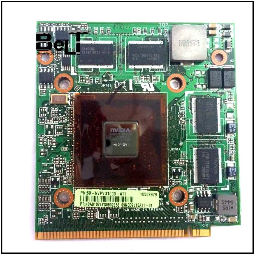 GT120M N10P-GV1 1Gb Ver 1.1 60-NVPVG1100 13GNVP10M090 Vga Videokaart Voor Asus K61IC K51IO K70IO