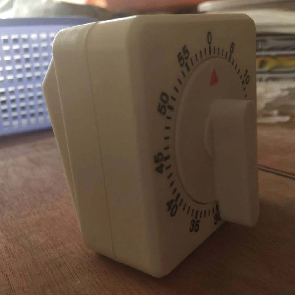 Kitchen Cooking Timer Countdown 60 Minutes Alarm Mechanical Time