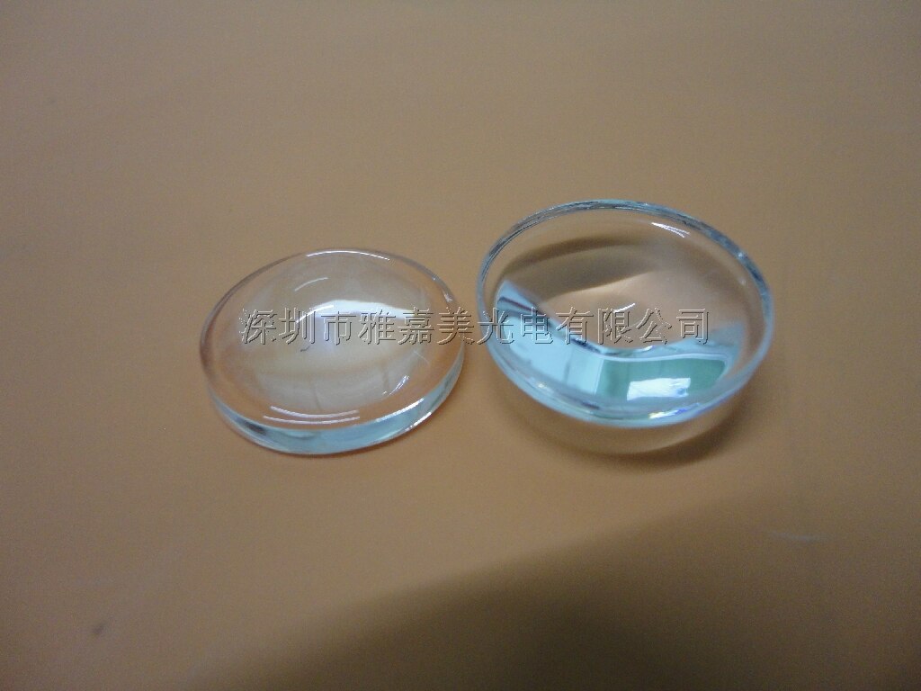 Lente in vetro ottico convesso piano per torcia a LED torcia lampada per Auto lampada per proiezione