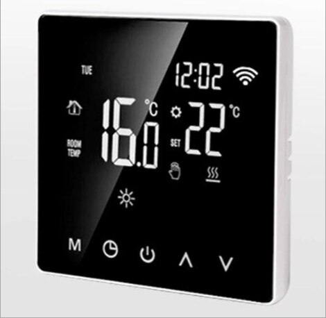 Alexa smart life opentherm digital wifi temperatursensor tuya