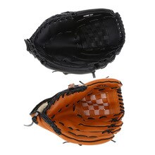 Baseball Glove 2 Colors Baseball Accessories Left-Hand Glove for Adult Man Woman Practicing Training Competition 10.50/12.5inch