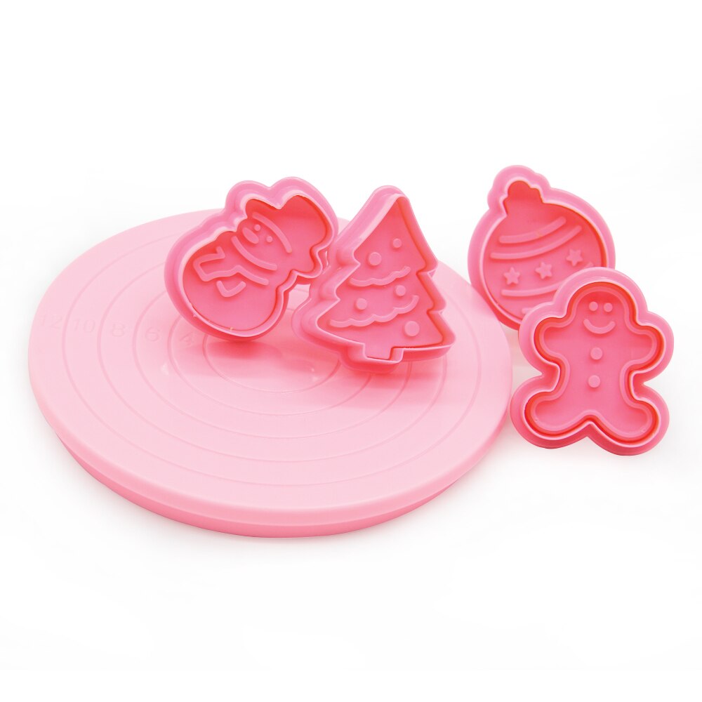 5.5 Inch Rotating Cake Turntable Revolving Cake Decorating Stand Platform Cake Decorating Tool