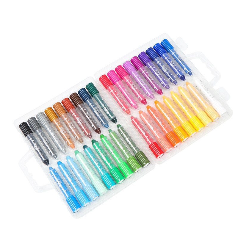 12/18/24/36 colorful stick / water-soluble crayon oil pastel stick / child drawing stick student stationery / painting supplies