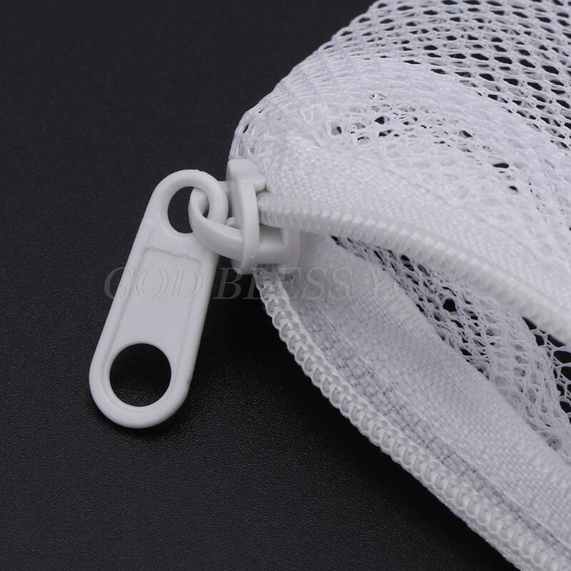 5 Stks/set Aquarium Filter Zak Aquarium Mesh Bag Zipper Net Vijver Voor Bio Bal Actieve Carbon Isolatie Opslag 5 maten