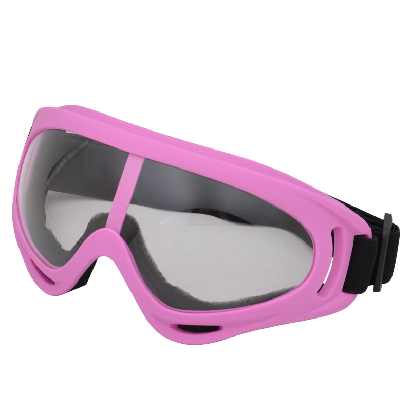 freundlicher Professionelle Winter Ski Brille Ski Snowboard Brille Sonnenbrille Brillen Anti-UV400 Sport Ausrügestochen für freundlicher Männer Frauen: Rosa-klar Linse