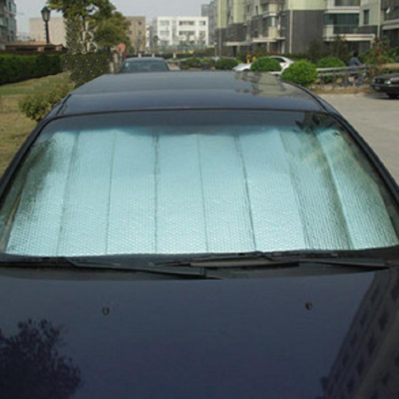 Auton tuulilasi aurinkosuoja auton aurinkosuoja heijastin anti uv-suoja näyttö aurinkosuoja lohko 130*60cm