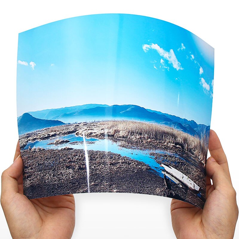 7 Polegada 5r 100 folhas de papel lustroso alto fundido revestido papel de impressão de fotos