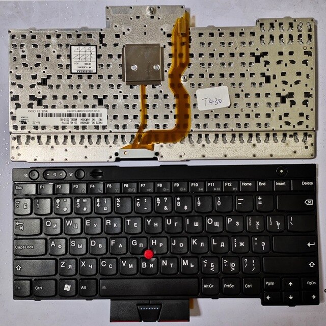teclado para Lenovo ThinkPad L530 T430, T430S, X230, W530, T530I, T430I, 04X1263, 04W3048, 04W3123