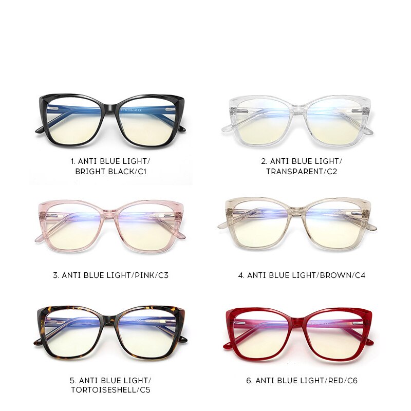 ¡Novedad de ! Gafas de ordenador Simvey con filtro de luz azul, lentes transparentes TR90, gafas de protección de luz azul grandes para mujer, gafas antiazules de gran tamaño