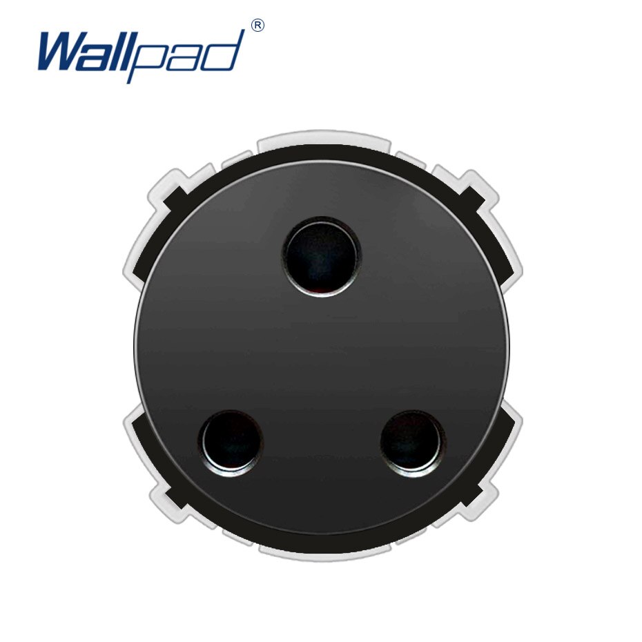 Wallpad 15A 3Pin Wall Socket Function Key Only Electric Wall Power Socket Electrical Outlets For Home Free Combination