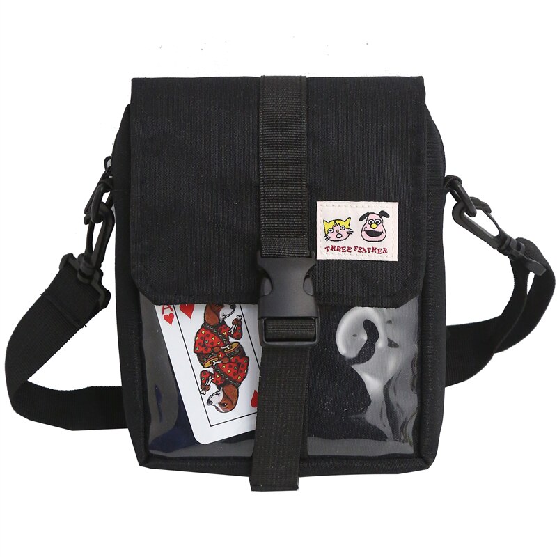 Super Fire Harajuku Local Conditions Cool Disco Bag Student Japanese Canvas Shoulder Bag Satchel Messenger Bag Couple Schoolbag