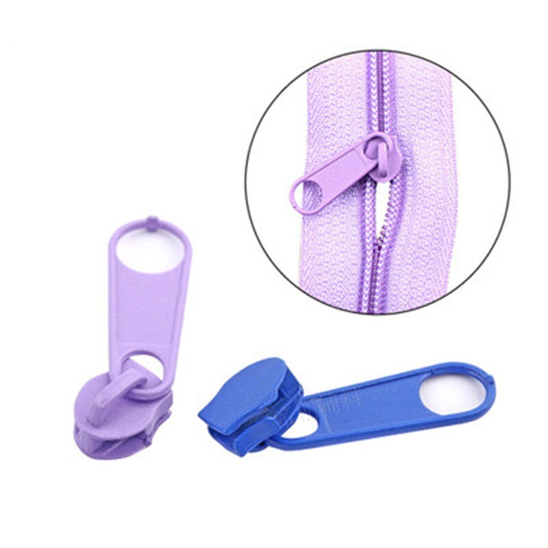 5PCS/Bag Universal Instant Fix Zipper Repair Kit Replacement Zip Slider Teeth Rescue Zippers for Sewing Clothes