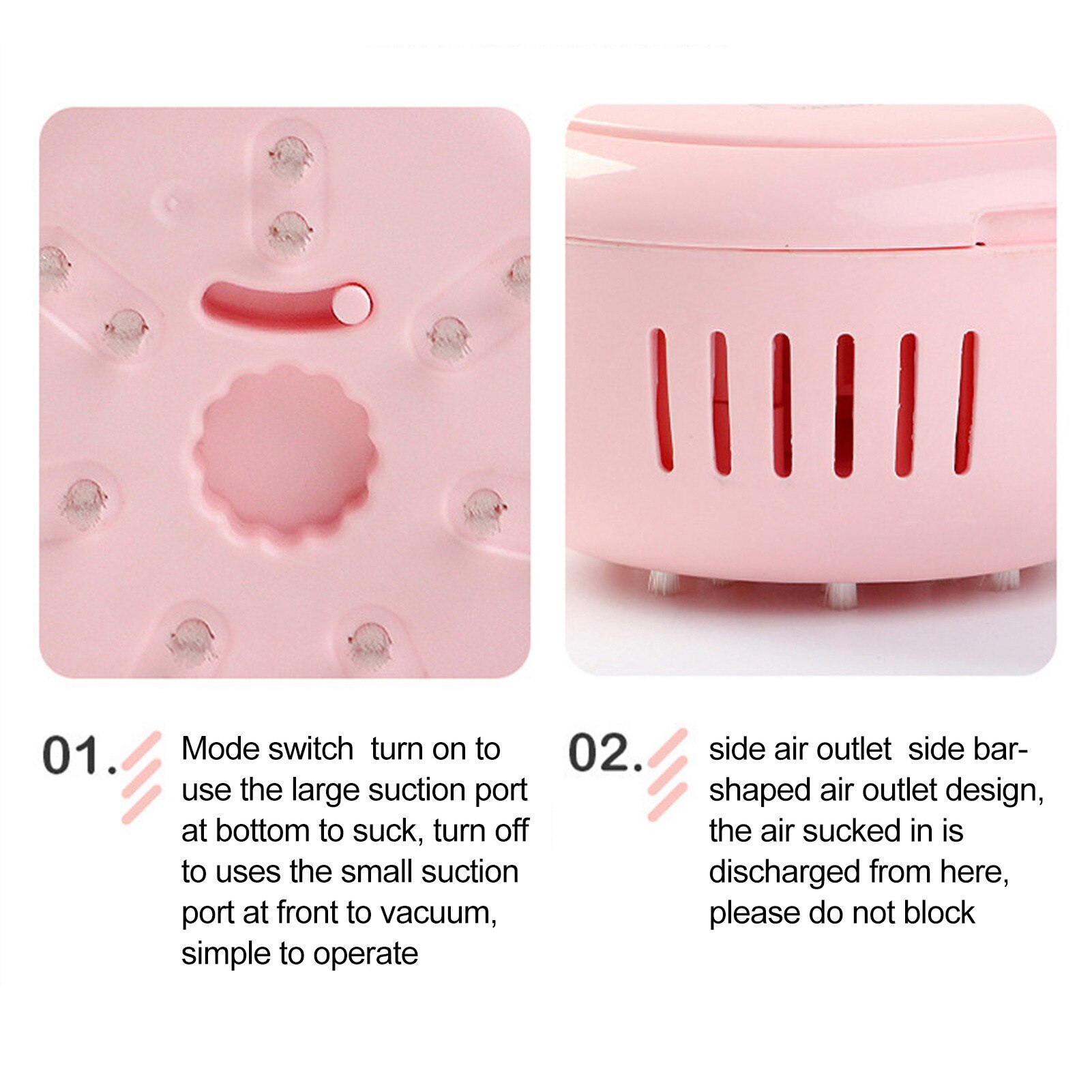 Wireless Mini Vacuum Cleaner Small Handheld Interior Desktop Dust Cleaning Tool Portable Vacuum Cleaner