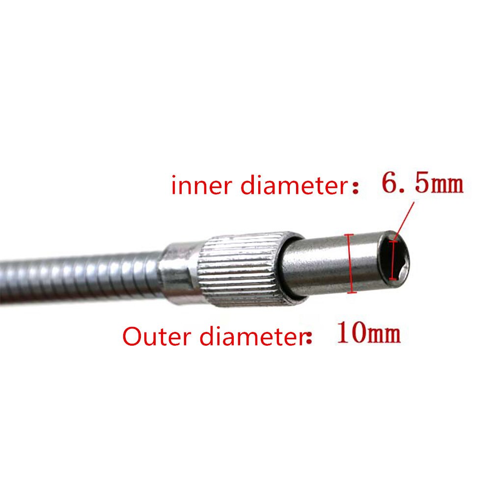 200 Mm 300 Mm Nuttig Metalen Flexibele As Tool Boor Schroevendraaier Bit Houder Sluit Link Voor Elektronische Boor 19DEC24