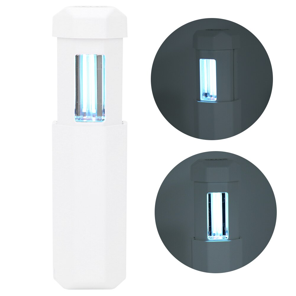 Household Kitchen Appliance UV Sterilizer Portable Handheld Ultraviolet Lamps USB Rechargeable UV Ozone Light for Home