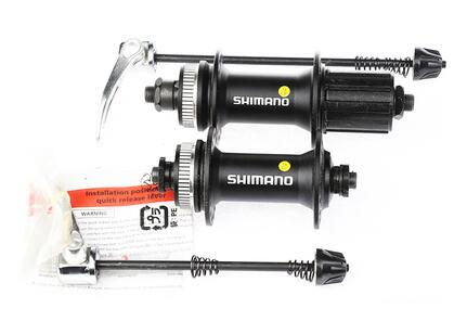 Shimano M475 525 Bike Disc Hub Set 32/36 Spoke Voor Achter Fiets Hubs RM66 M435: M435 32H Front Rear