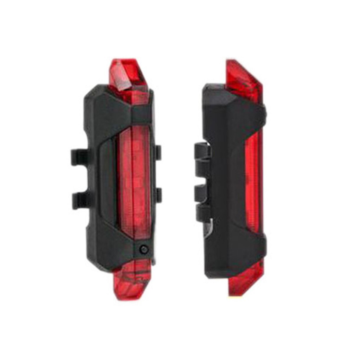 Waterproof Bicycle Light Computer Cycle Speedometer Lights USB Rechargeable Bike Front Light Flashlight LED Cycling HeadLight: Tail Light1