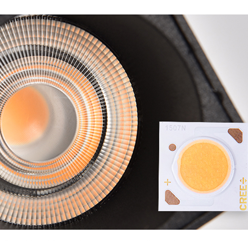Art cube 7W 12W 15W CREE led spoor licht Verstelbare hoek Rail lamp achtergrond verlichting armatuur spot verlichting