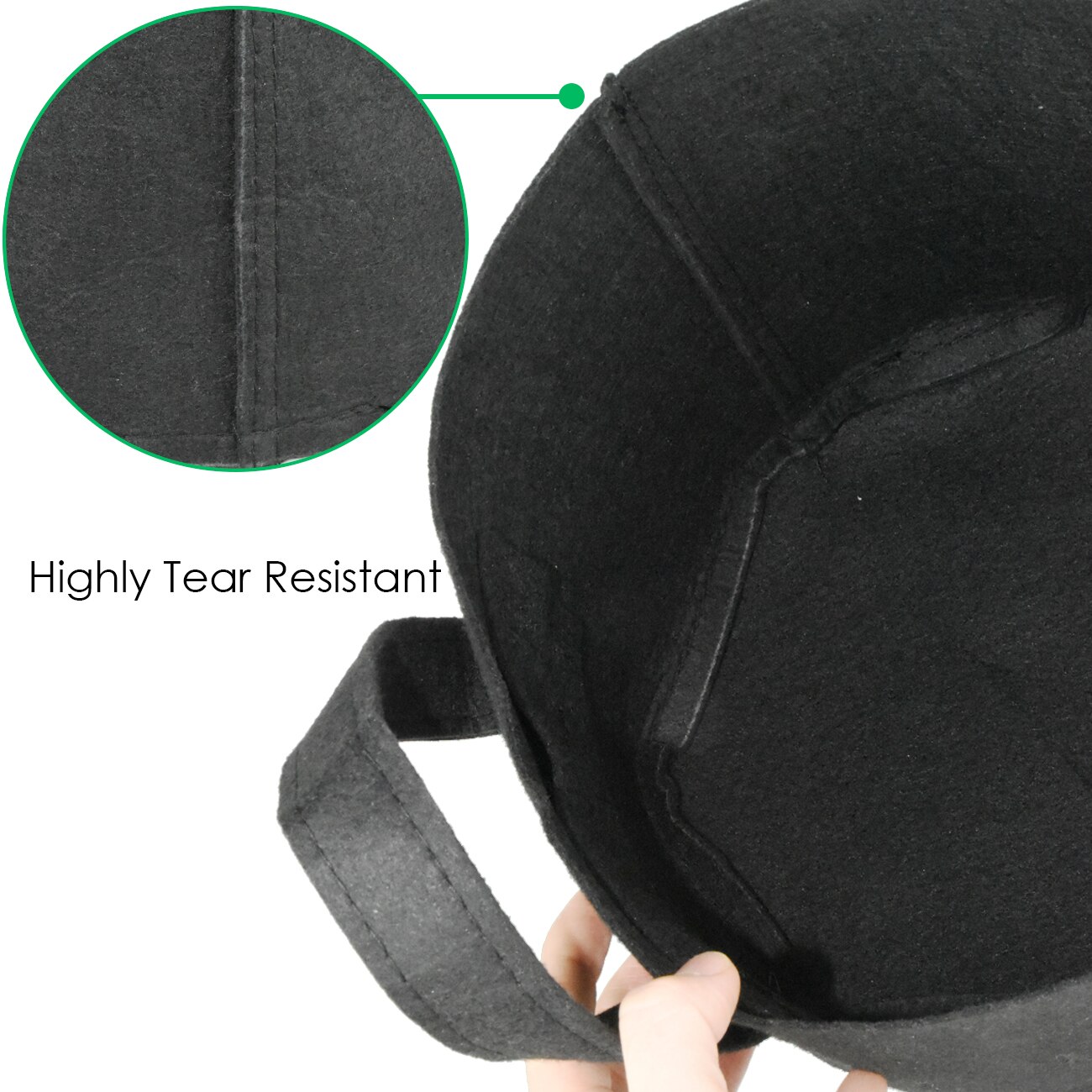 3/5/7/10/15 Gallon Grow Bags Grow Bag Gardening Nonwoven Fabric Grow Pot Vegetable Growing Planter Garden Flower Planting Pots