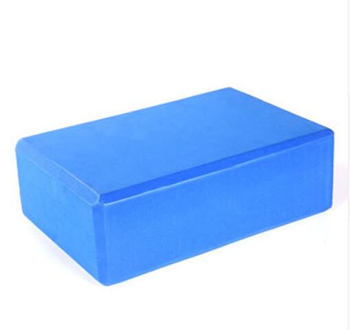 7- farget yoga fitness blokk skum murstein eva materiale for tøyning trening trening trening: Mørkeblå