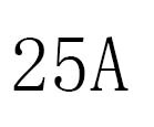 20 Teile/los Mittel größe Auto sicherung Zink-legierung 3A 7,5 EINE 5A 10A 15A 20A 25A 30A 35A 40A Mittel Standard Klinge Sicherung Für Auto Motorrad: Gold