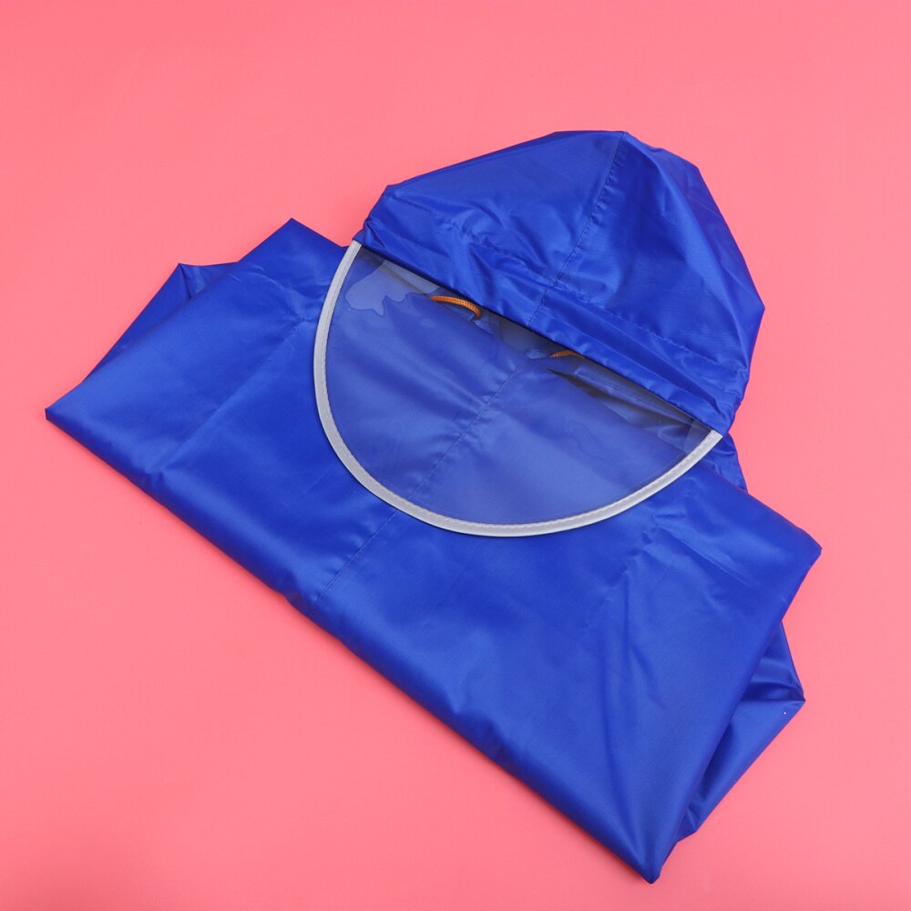 Herr cykel cykel cykel regnrock regn cape poncho huva vindtät regnrock mobilitet skoteröverdrag (marinblå)