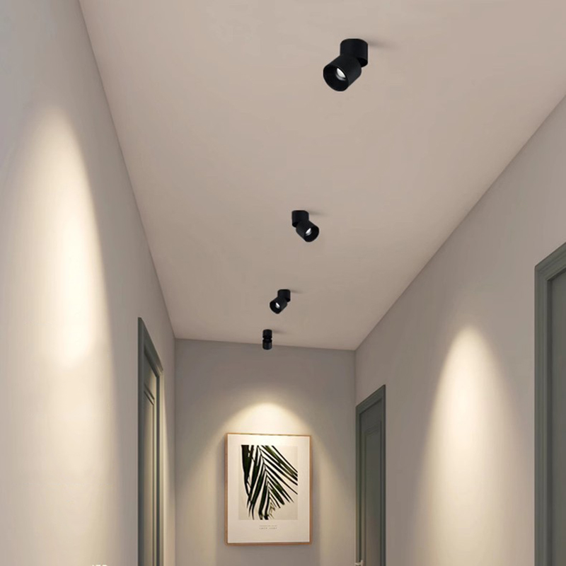 Lámparas de techo LED empotradas, foco plegable, decoración de habitación, accesorios de dormitorio, luces brillantes, decoración de pasillo, electrodoméstico