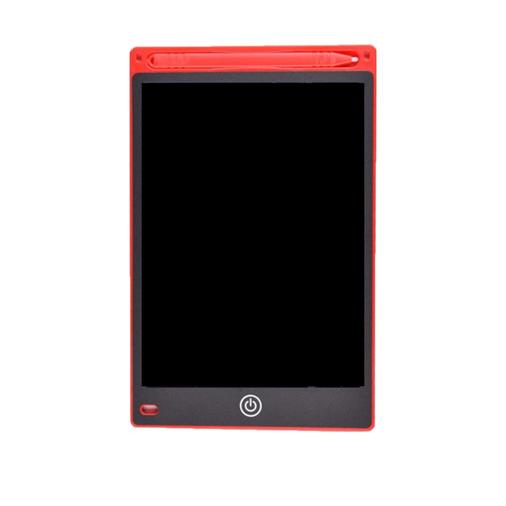 8.5 Inch Portable Smart LCD Writing Tablet Electronic Notepad Drawing Graphics Handwriting Pad Board With CR2020 Button Battery: red