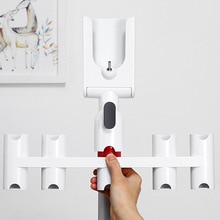 Soporte de almacenamiento para Dyson V11 Dok, piezas de limpiador al vacío sin perforaciones, soporte de almacenamiento, 9 agujeros, práctico adaptador de herramientas de extensión