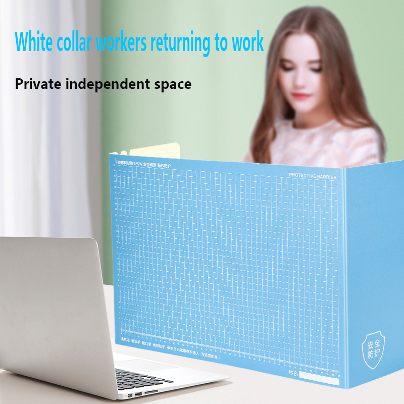 Multifunctional Student Table Divider Desk Baffle Cubicle Desk Isolation Board Privacy Protection Compartment Dining