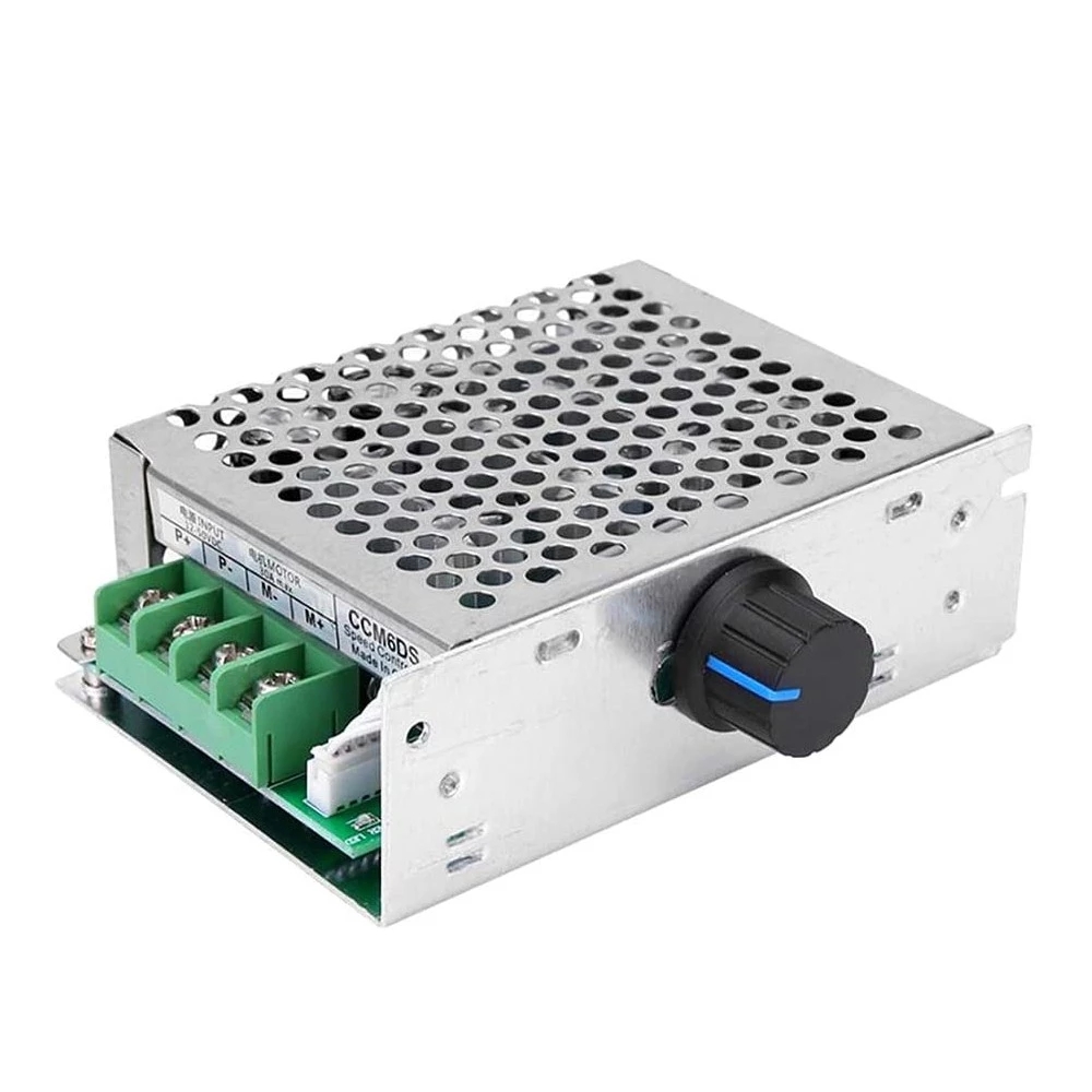 Mini Motor Speed Controller Dc 12 V-50V 30A 1500W Elektrische Motoren 12 V 24V 48V Control Pwm Speed Regulator Verstelbare 12 V CCM6DS
