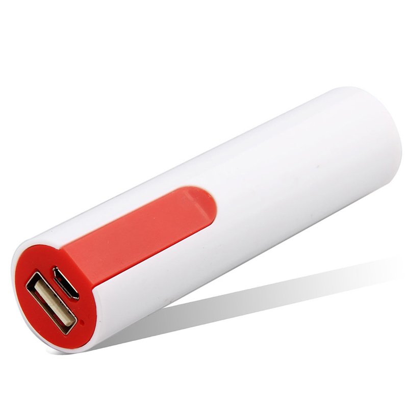 5v usb bærbar strømforsyningssæt 18650 batterioplader diy-kasse til mobiltelefon: Rød