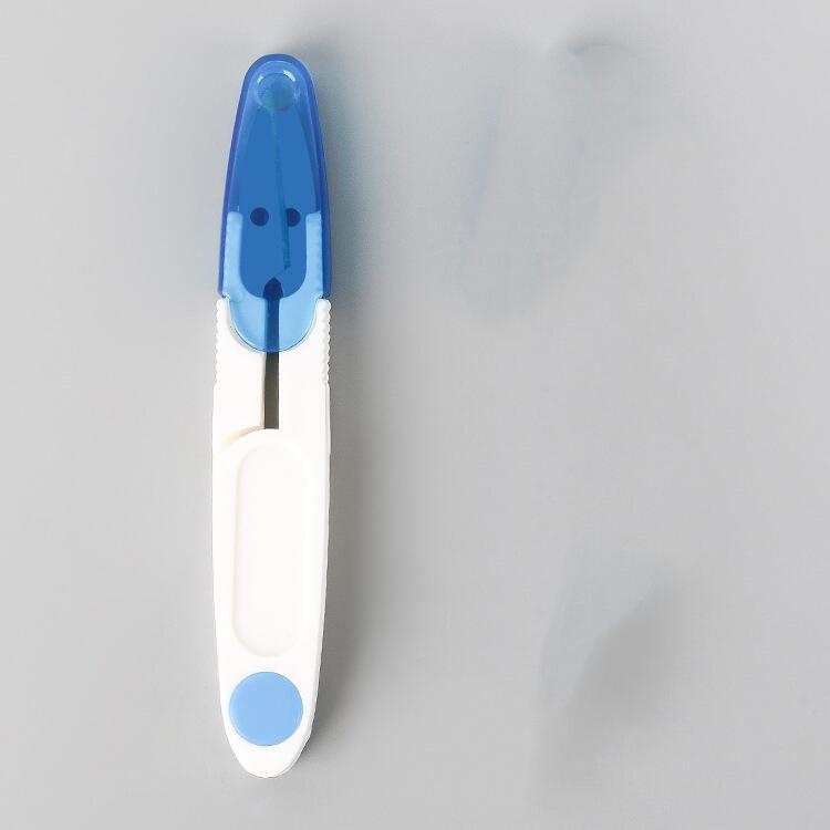 Needlework Scissors For Tailor Sewing Handicraft Fabric Accessories Embroidery Metal Cutting Sewing Supplies Tools Thread Cutter: Ivory