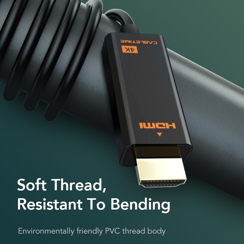 CABLETIME Mini Displayport do HDMI kabel Mini DP 1.2 Thunderbolt Displayport do HDMI kabel 1080P dla Surface pro 6 telewizor z dostępem do kanałów C054
