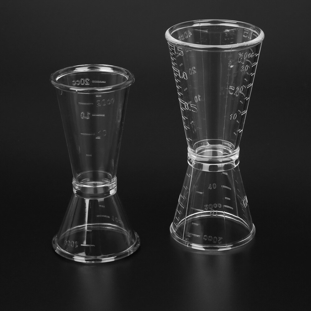 HURRISE Gobelet doseur de barman Jigger Acier Inoxydable Feuilles
