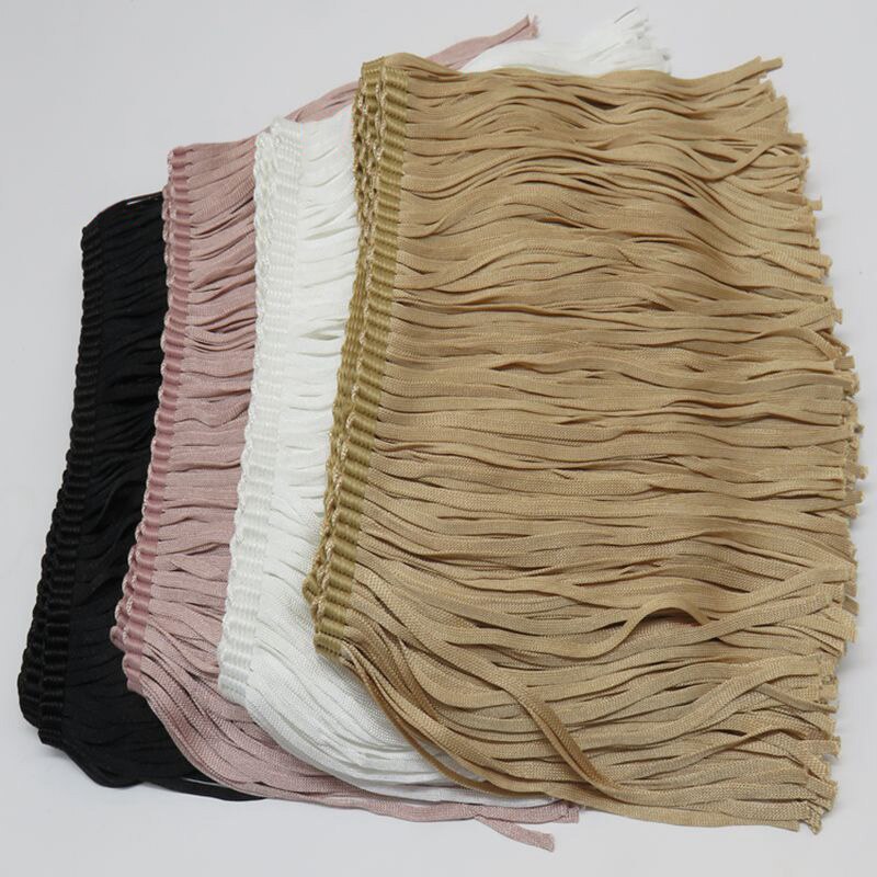 15cm kwastjes van polyester kant voor latijns-amerikaanse dansrokgordijnen om te naaien