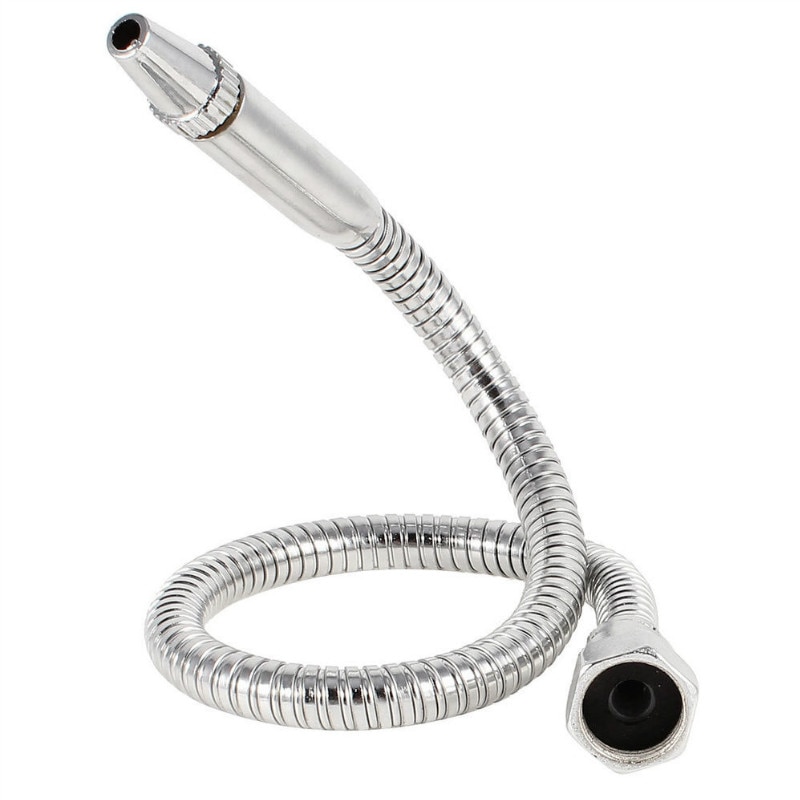 CNC cooling pipe,flexible oil coolant pipe hose,lathe metal cooling hose with round nozzle and rotary switch for lathe cooling