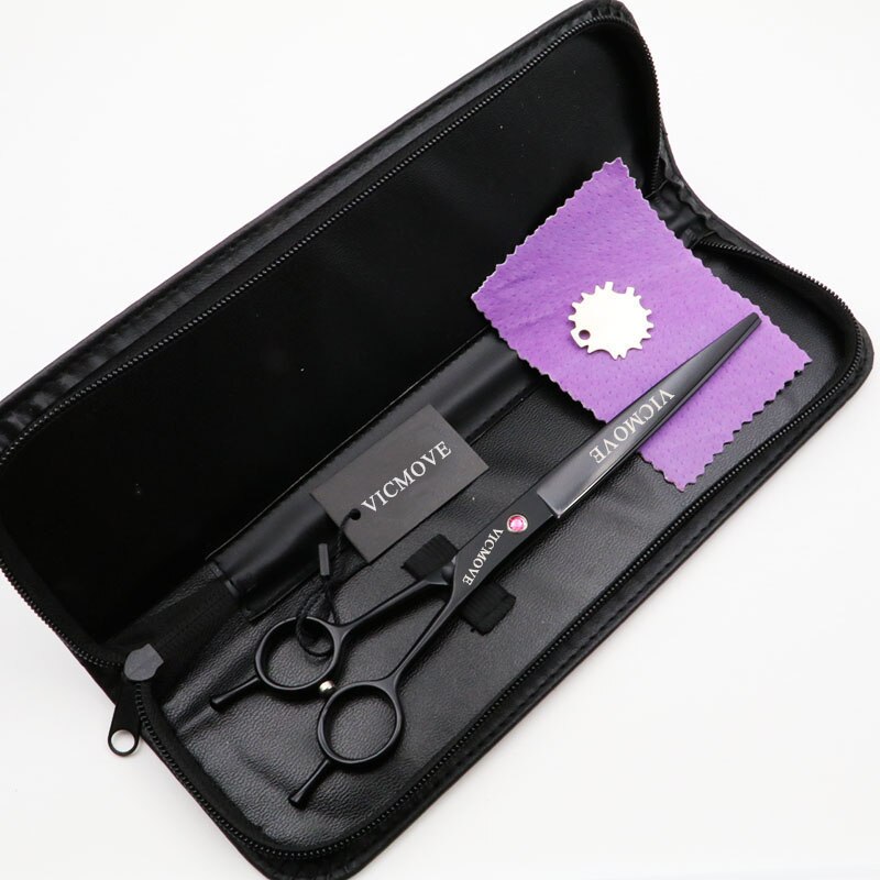 Tijeras de peluquería canina para mascotas, profesionales, de pelo liso para perros y gatos, , 8 pulgadas: 1 pcs add case