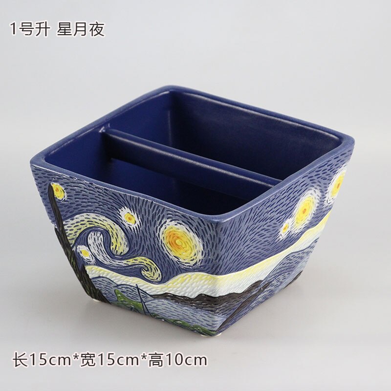 Caja de cerámica nórdica para guardar llaves, para sala de estar, restaurante, Control remoto, objetos pequeños, contenedor de almacenamiento multifuncional, decoración: E-L