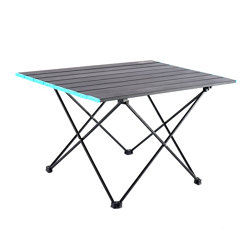 Giemza udendørs klapbord camping grill skrivebord aktiviteter sammenfoldeligt værktøj picnic kit metal store lette aluminiumsborde