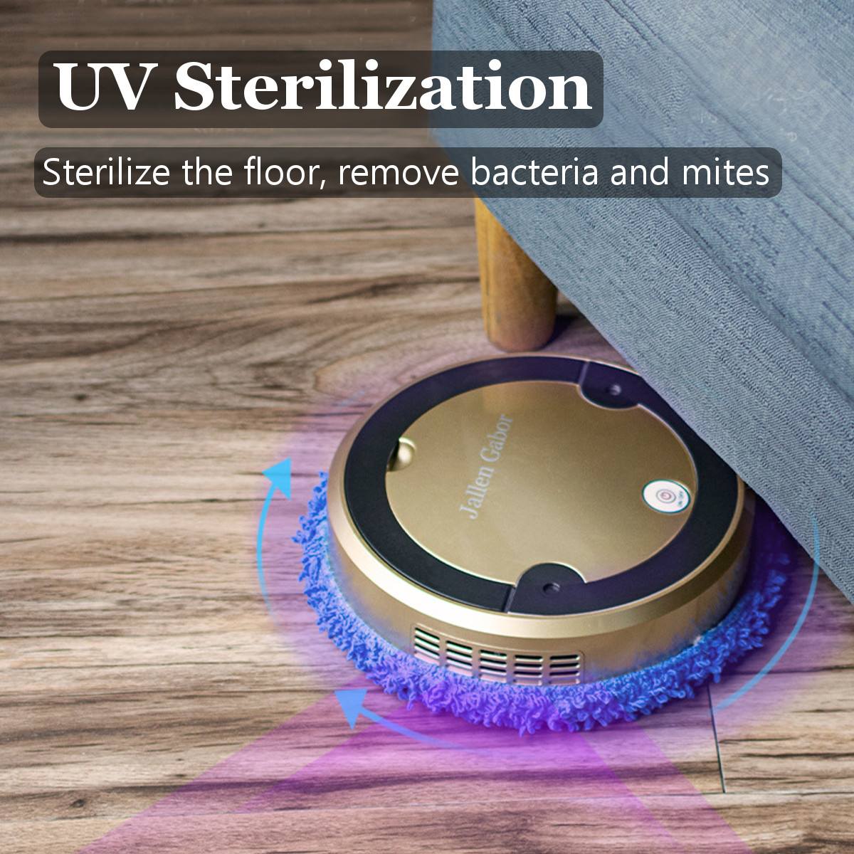 Fully Automatic Sweeping Robot Spray Uv Disinfection USB Charging Household Cleaning Machine Smart Impregnation Cleaning Robot