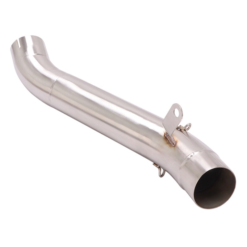 Slip Op Voor Aprilia RSV4 18 Motorfiets Uitlaatpijp Escape Systeem Gemodificeerde Midden Link Pijp Connection 60.5Mm uitlaat