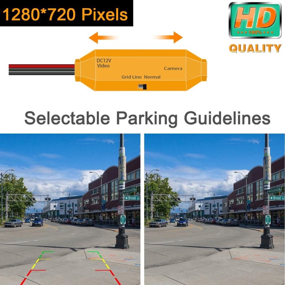 HD Special Car Rear View Reverse Camera For Toyota Land Cruiser Prado LC 150 LC150