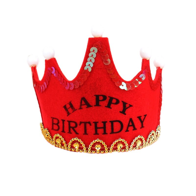 Kid Birthday Party Beautiful Hat Crown Hat King Princess Party Cake Decoration Photo Props For Children Party Hat: 5
