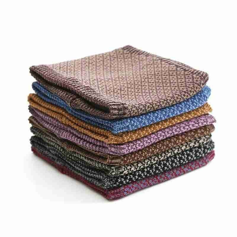 Winter Warm Thicken Cotton Woof Neck Scarf Scarf Knitted Outdoor Ring For Women Unisex Neck Trendy Ring Sport B7Y7