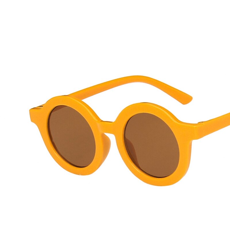 Gafas de sol de protección para bebés, lentes de sol de protección para la playa para niños, redondas, clásicas, Retro, 1-7 años, novedad de: S2 Baby Sunglasses